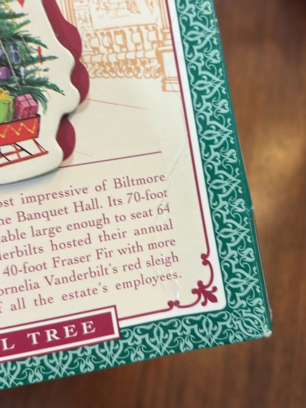 Biltmore House ornament collection 1994